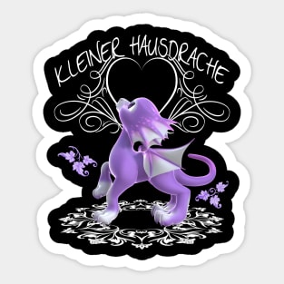 Kleiner Hausdrache Sticker